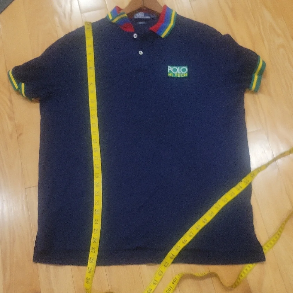 Ralph Lauren Polo Hi Tech  Classic Style Polo Shirt With Contrasting Trim
